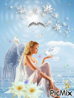 L'angelo del Mare - GIF animate gratis