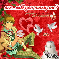 ace my sweetheart...marry me? GIF animata
