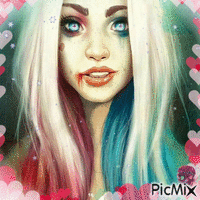 Harley Quinn animovaný GIF