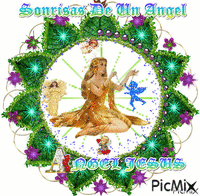 Sonrisas De Un Angel - Бесплатный анимированный гифка