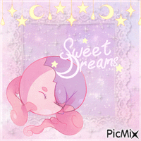 Sweet Dreams - Безплатен анимиран GIF