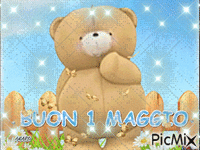 BUON 1 MAGGIO - Бесплатный анимированный гифка