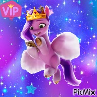 Pip Petals becomes a VIP member animasyonlu GIF