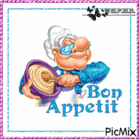 Bon Appétit - Ilmainen animoitu GIF