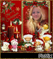 Jessica's Merry Christmas geanimeerde GIF