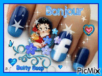 Betty Boop - Δωρεάν κινούμενο GIF