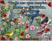 SALMO 150:6 - Free animated GIF
