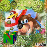 Banjo Kazooie | Nintendo - GIF animado grátis