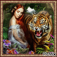Die Frau und der Tiger