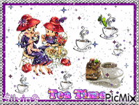 TEA TIME - Бесплатный анимированный гифка