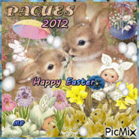 * LE 8 AVRIL 2012 !... Fêtez PÂques en Famille !... GIF animado