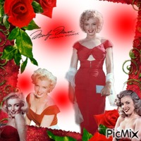 Marilyn In Red