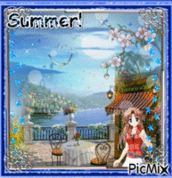 Summer! アニメーションGIF