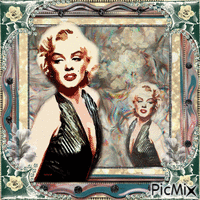Marilyn Monroe, Actrice américaine animuotas GIF