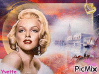 Marilyne - GIF animé gratuit