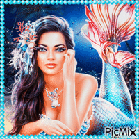 Mermaid portrait 2