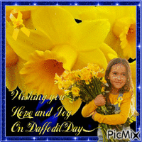 Daffodil Day κινούμενο GIF