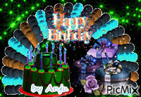 Happy Birthday! animovaný GIF
