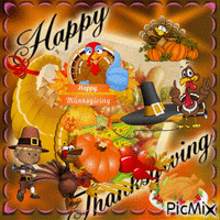 happy Thanksgiving GIF animé