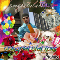 Congratulations Whale! Animated GIF