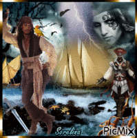 Le Pirate des mers 动画 GIF