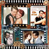 Deborah Kerr & Cary Grant geanimeerde GIF
