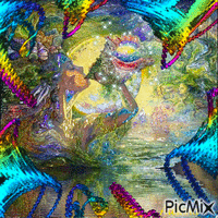 La conchiglia magica - Darmowy animowany GIF