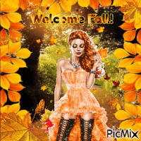 Welcome Fall! animoitu GIF