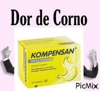dor de corno - Δωρεάν κινούμενο GIF