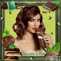 Chocolate & Mint geanimeerde GIF