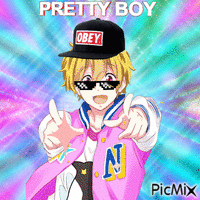 Pretty Sparkle Anime Boy