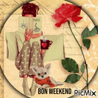 Bon weekend - Безплатен анимиран GIF
