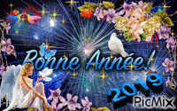 bonne annee - Darmowy animowany GIF