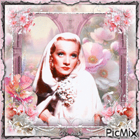 Marlène Dietrich, Actrice allemande - Free animated GIF