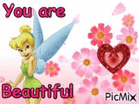You are beautiful - GIF animé gratuit