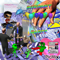 INTERNET PARTY - Free animated GIF