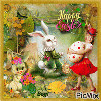 Happy Easter... - GIF animado grátis
