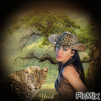 Leopardo - GIF animate gratis