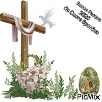 Buona Pasqua - GIF animé gratuit