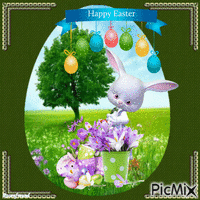Happy Easter animovaný GIF