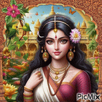 India beauty - 無料のアニメーション GIF
