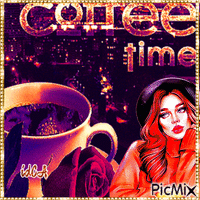 Coffee Time анимированный гифка