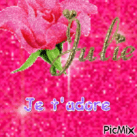 Julie - GIF animé gratuit