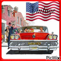 "USA"America vintage contest - 免费动画 GIF