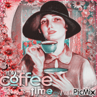 Vintage Autumn Coffee - 免费动画 GIF