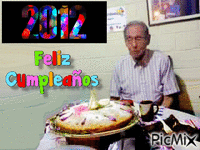 Feliz Cumpleaños animovaný GIF