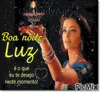 Boa Noite - Luz - Бесплатни анимирани ГИФ