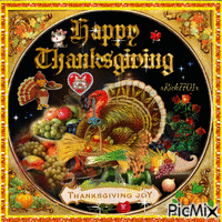 Happy Thanksgiving   10-30-22   by xRick7701x анимированный гифка