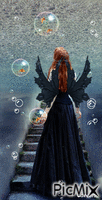 angel under water - GIF animé gratuit