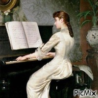 la pianiste - png gratis